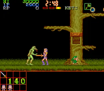 Makai Densetsu (Japan) screen shot game playing